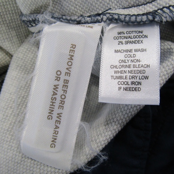 LOFT Marisa The Riviera Pant Blue White Size 4P - Picture 7 of 7